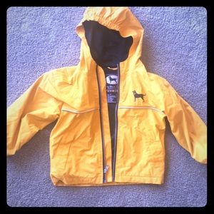 Kids Classic Raincoat Jacket Yellow